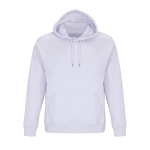 Sweatshirt unisexo ecológica com capuz 280 g/m2 Stellar cor lilás