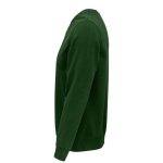 Sweatshirt unisexo de materiais ecológicos 280 g/m2 SOL'S Comet cor verde-escuro