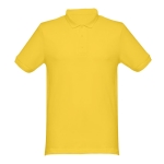 Polos estampados de várias cores em algodão 240 g/m2 THC Monaco cor amarelo