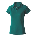 Polo técnico de mulher, logo bordado poliester 220 g/m2 Elevate Life