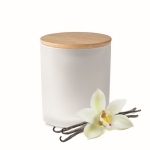 Velas com aroma a plantas e tampa de longa duração Candlelight Medium cor branco sétima vista