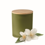 Velas com aroma a plantas e tampa de longa duração Candlelight Medium cor verde oitava vista