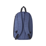 Mochila de poliéster com alças acolchoadas e ajustáveis Classic cor azul primeira vista