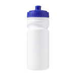 Bidões personalizados com corpo branco e bocal colorido 530ml Grip cor azul segunda vista