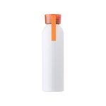 Garrafa apta para impressão a cor bem garrida 650ml Hyperfuel White cor cor-de-laranja primeira vista