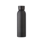 Garrafa com acabamento mate e faixa de silicone 650ml Hyperfuel Black terceira vista