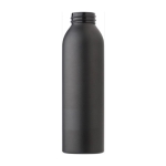 Garrafa com acabamento mate e faixa de silicone 650ml Hyperfuel Black quarta vista