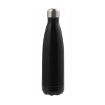 Garrafa térmica colorida personalizada de design original 650ml Cove cor preto primeira vista