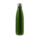 Garrafa térmica colorida personalizada de design original 650ml Cove cor verde primeira vista