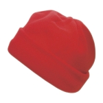 Gorro bordado de fibra polar de várias cores 200 g/m2 Polar cor vermelho primeira vista