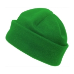 Gorro bordado de fibra polar de várias cores 200 g/m2 Polar cor verde primeira vista