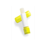 Bálsamo labial personalizado barato FPS 15 LipStick Clear cor amarelo segunda vista