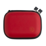 Kit primeiros socorros vermelho personalizável, EVA pequeno Traveller cor vermelho primeira vista