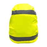 Capa de mochila de poliéster 190T de alta visibilidade High Visibility cor amarelo fluorescente segunda vista