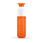 Garrafa reutilizável personalizada colorida Dopper 450ml Original cor cor-de-laranja primeira vista