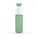 Garrafa reutilizável personalizada colorida Dopper 450ml Original cor verde menta primeira vista