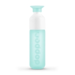 Garrafa reutilizável personalizada colorida Dopper 450ml Original cor azul pastel primeira vista