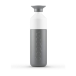 Garrafa de água personalizadas térmicas eco com copo 580ml Dopper Insulated cor cinzento primeira vista