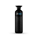 Garrafas térmicas eco elegantes 580ml Dopper Blazing Black Insulated cor preto vista principal