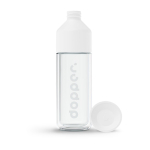 Garrafa de vidro personalizada com copo Dopper Glass Insulated 450ml cor transparente segunda vista