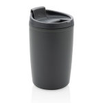 Copo térmico fabricado em plástico reciclado 300ml Nomad Recycled cor cinzento-escuro sexta vista