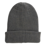 Gorro de inverno materiais sustentáveis capa dupla Impact Polylana cor cinzento-escuro