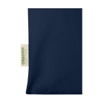 Sacos tote de algodão orgânico colorido 140 g/m2 Organic Pure Colors cor azul-marinho vista detalhe 1