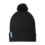 Gorro de inverno reciclado sustentável com pompom Elevate Olivine segunda vista traseira