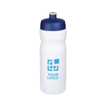 Garrafa de grande capacidade com logotipo 650ml Baseline® Plus Bicolor vista principal