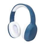 Auriculares com headband macio para maior conforto e micro Braavos cor azul