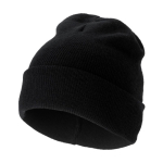 Elegante gorro de inverno para publicidade Elevate Irwin cor preto