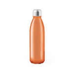 Garrafa de vidro colorida com tampa de aço 650ml UrbanStyle Crystal cor cor-de-laranja primeira vista