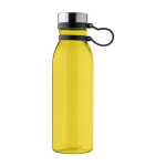 Bidões personalizados grandes de materiais reciclados 750ml Norway rPET cor amarelo transparente primeira vista