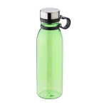 Bidões personalizados grandes de materiais reciclados 750ml Norway rPET cor verde-lima transparente segunda vista