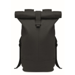 Mochila rolltop de alta qualidade 340 g/m² ideal para caminhada Roll cor preto segunda vista