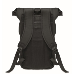 Mochila rolltop de alta qualidade 340 g/m² ideal para caminhada Roll cor preto terceira vista