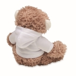 Macaco de peluche com camisola para sublimação Monkey cor branco segunda vista