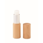 Bálsamo labial de baunilha com estrutura de bambu FPS 10 Bamboo cor madeira