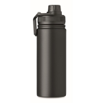 Garrafa de aço isolada com bocal para merchandising 500ml Take cor preto sétima vista