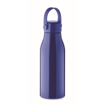 Garrafa de alumínio e pega de silicone com logotipo 650ml Alu Close cor azul real