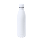 Garrafa de aço com acabamento de borracha 790ml Lifestyle SoftTouch cor branco primeira vista