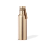 Garrafa térmica de aço com estética metalizada 530ml Térmica Design cor dourado primeira vista