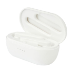 Auriculares bluetooth sem fio antibacterianos com estojo TWS Pure cor branco terceira vista