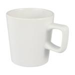 Caneca de cerâmica com interior brilhante e exterior mate 280ml Largo cor branco