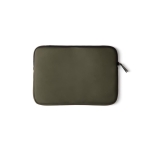 Bolsa para portátil de PU hidrorrepelente 14'' Contempo cor verde-escuro