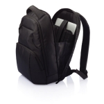 Mochila para portátil ecológica de poliéster 15,6'' Universal cor preto quinta vista