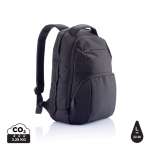 Mochila para portátil ecológica de poliéster 15,6'' Universal cor preto