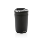 Caneca térmica sustentável de design moderno 300ml Avira Alya cor preto