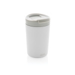 Caneca térmica sustentável de design moderno 300ml Avira Alya cor branco