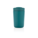 Caneca térmica sustentável de design moderno 300ml Avira Alya cor turquesa terceira vista